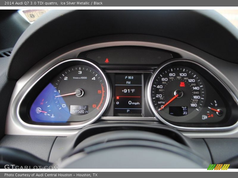  2014 Q7 3.0 TDI quattro 3.0 TDI quattro Gauges