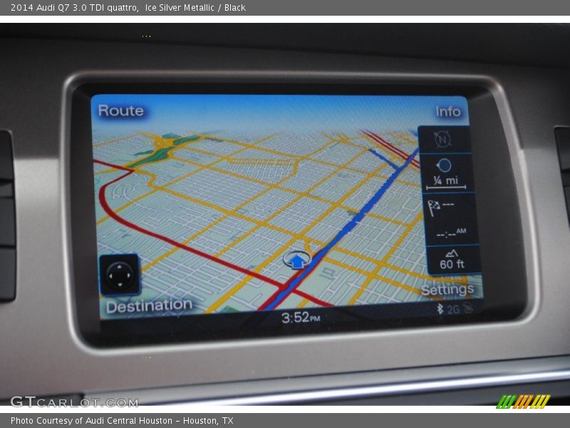 Navigation of 2014 Q7 3.0 TDI quattro