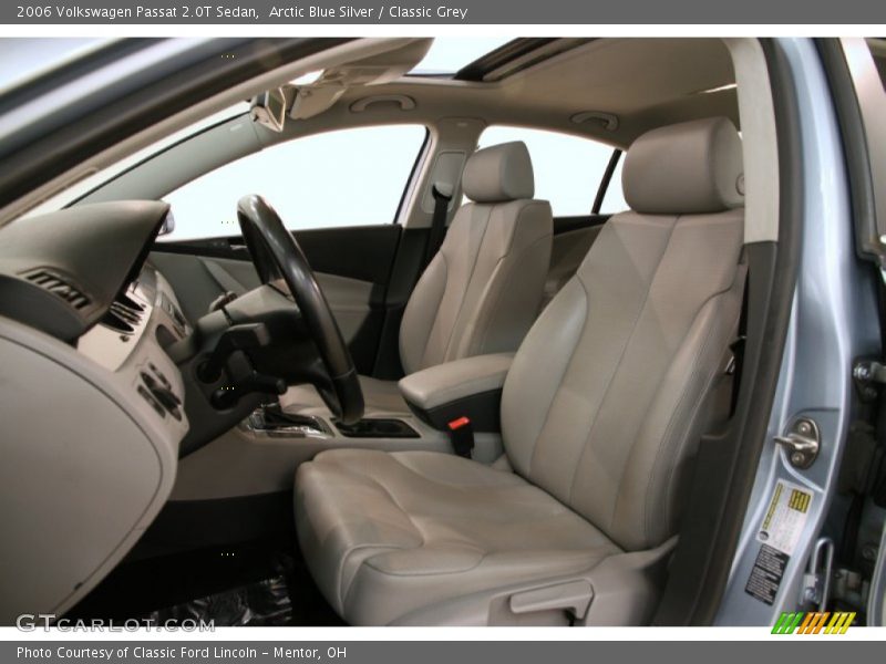 Arctic Blue Silver / Classic Grey 2006 Volkswagen Passat 2.0T Sedan