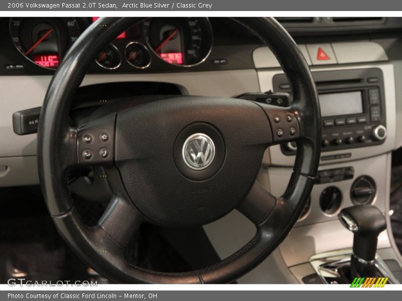 Arctic Blue Silver / Classic Grey 2006 Volkswagen Passat 2.0T Sedan