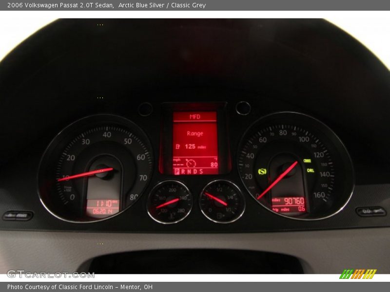  2006 Passat 2.0T Sedan 2.0T Sedan Gauges