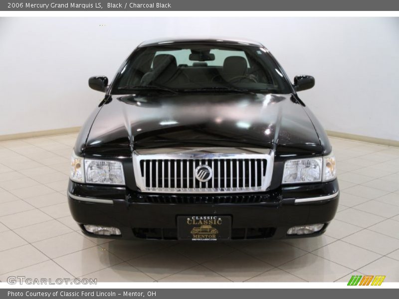Black / Charcoal Black 2006 Mercury Grand Marquis LS