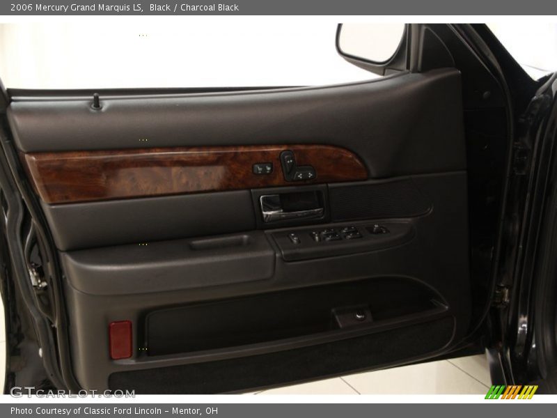 Black / Charcoal Black 2006 Mercury Grand Marquis LS