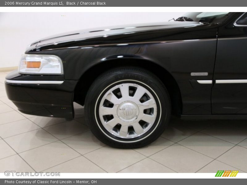 Black / Charcoal Black 2006 Mercury Grand Marquis LS