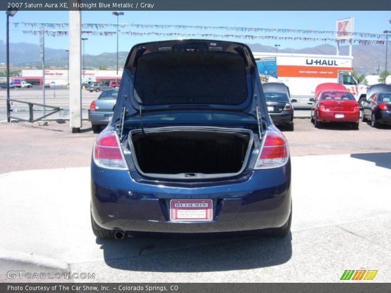 Midnight Blue Metallic / Gray 2007 Saturn Aura XE