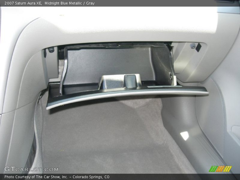 Midnight Blue Metallic / Gray 2007 Saturn Aura XE