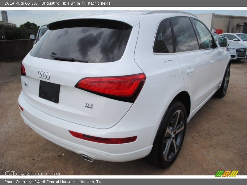 Ibis White / Pistachio Beige 2014 Audi Q5 3.0 TDI quattro