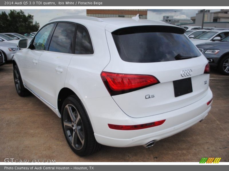 Ibis White / Pistachio Beige 2014 Audi Q5 3.0 TDI quattro