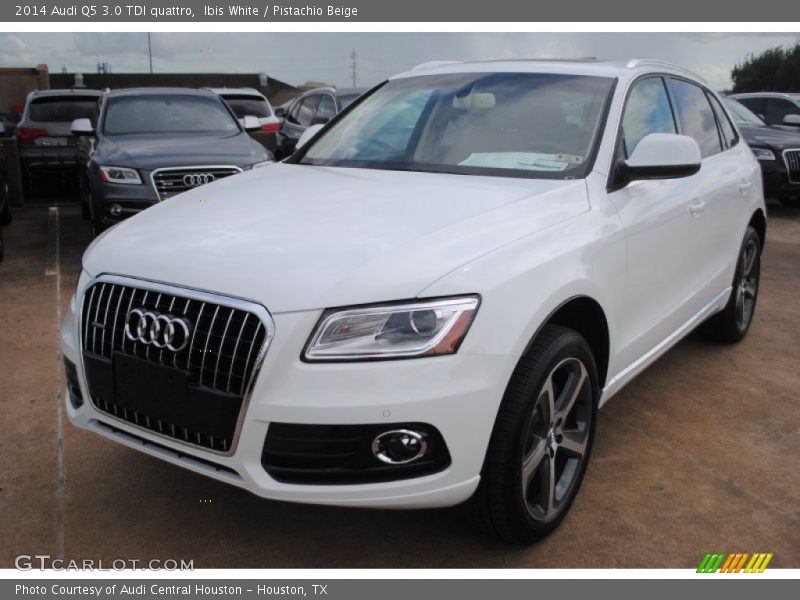 Ibis White / Pistachio Beige 2014 Audi Q5 3.0 TDI quattro