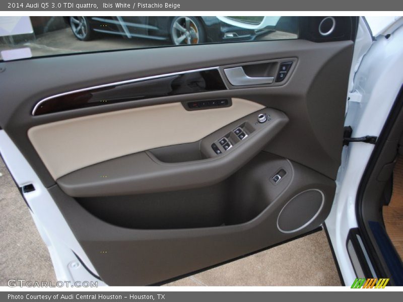 Ibis White / Pistachio Beige 2014 Audi Q5 3.0 TDI quattro