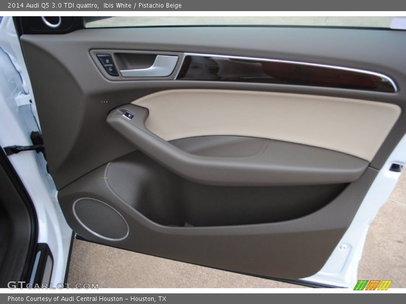 Ibis White / Pistachio Beige 2014 Audi Q5 3.0 TDI quattro