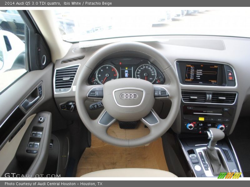 Ibis White / Pistachio Beige 2014 Audi Q5 3.0 TDI quattro