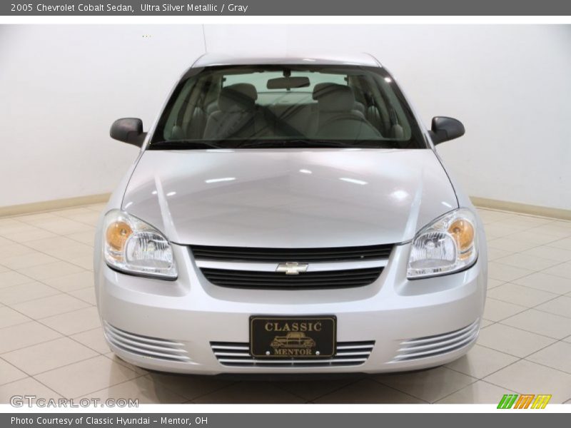 Ultra Silver Metallic / Gray 2005 Chevrolet Cobalt Sedan