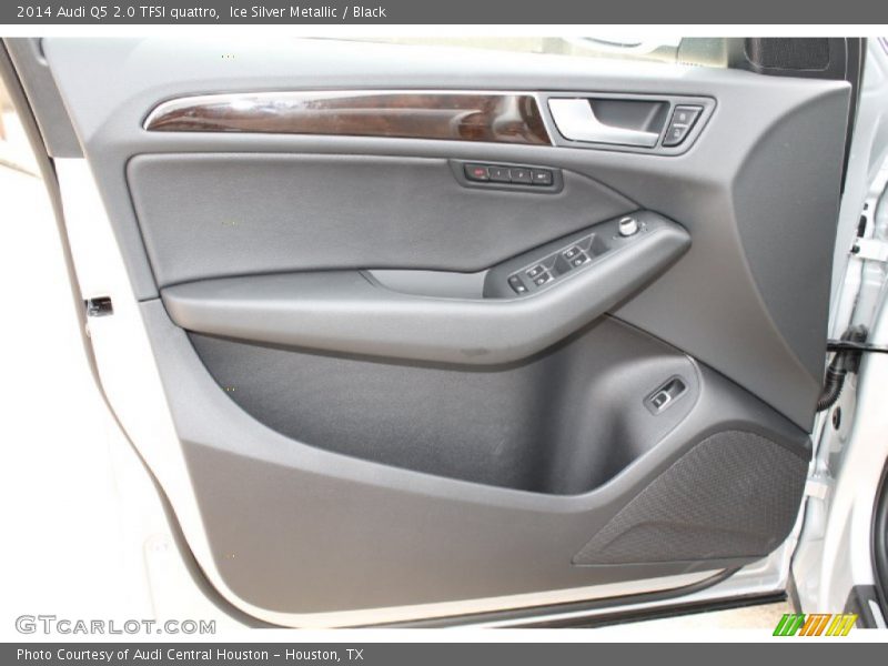 Ice Silver Metallic / Black 2014 Audi Q5 2.0 TFSI quattro
