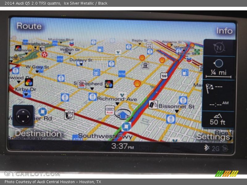 Ice Silver Metallic / Black 2014 Audi Q5 2.0 TFSI quattro