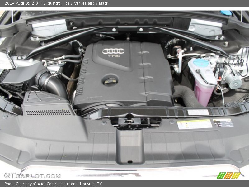 Ice Silver Metallic / Black 2014 Audi Q5 2.0 TFSI quattro