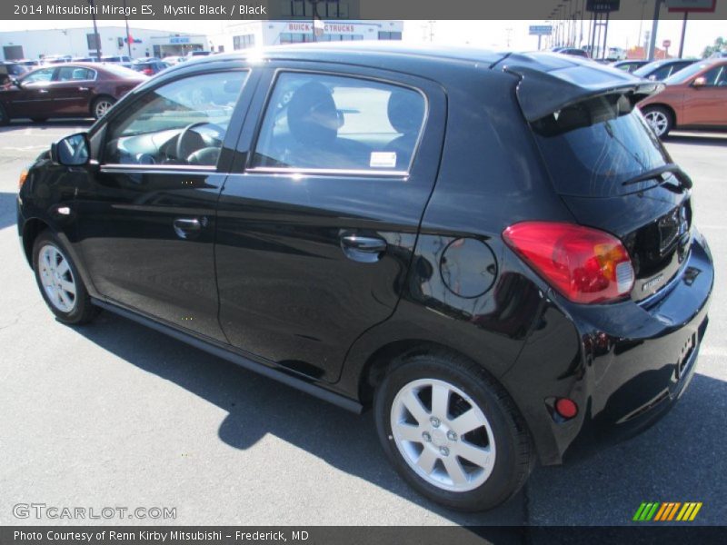 Mystic Black / Black 2014 Mitsubishi Mirage ES