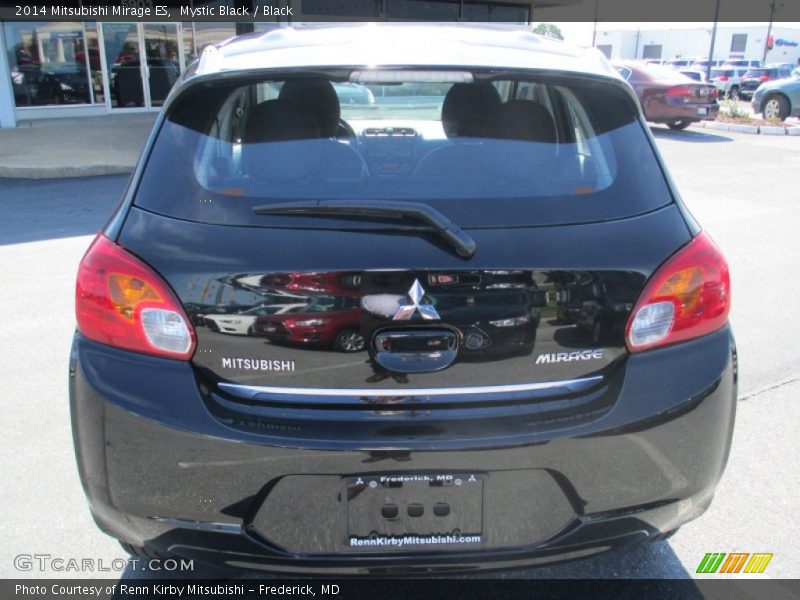 Mystic Black / Black 2014 Mitsubishi Mirage ES