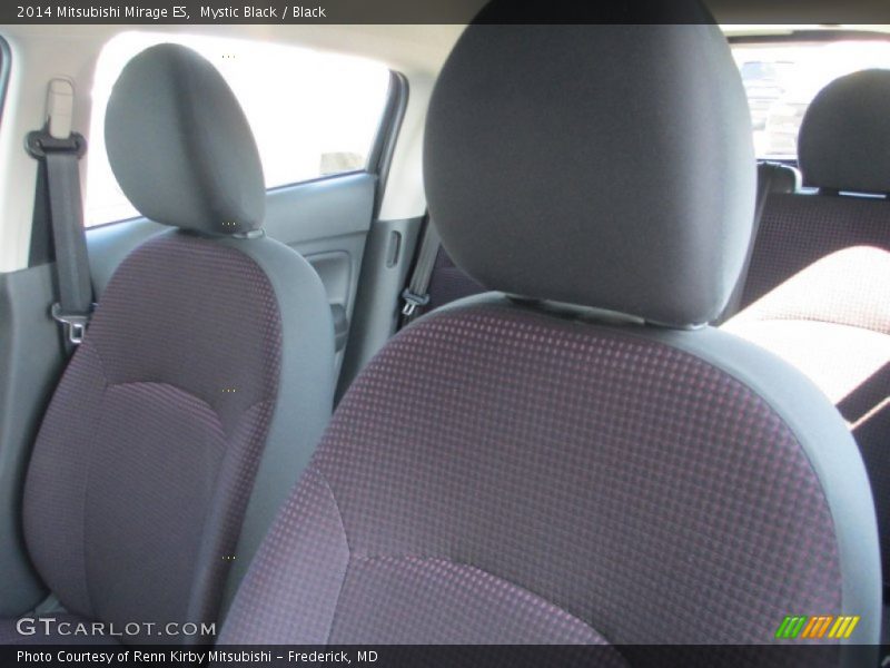 Mystic Black / Black 2014 Mitsubishi Mirage ES