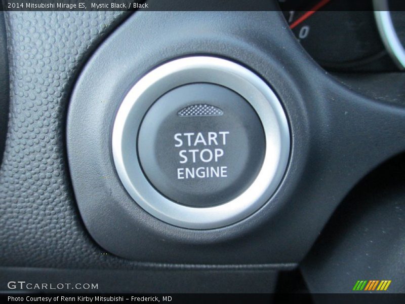 Mystic Black / Black 2014 Mitsubishi Mirage ES