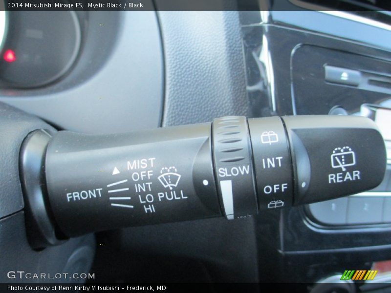 Mystic Black / Black 2014 Mitsubishi Mirage ES