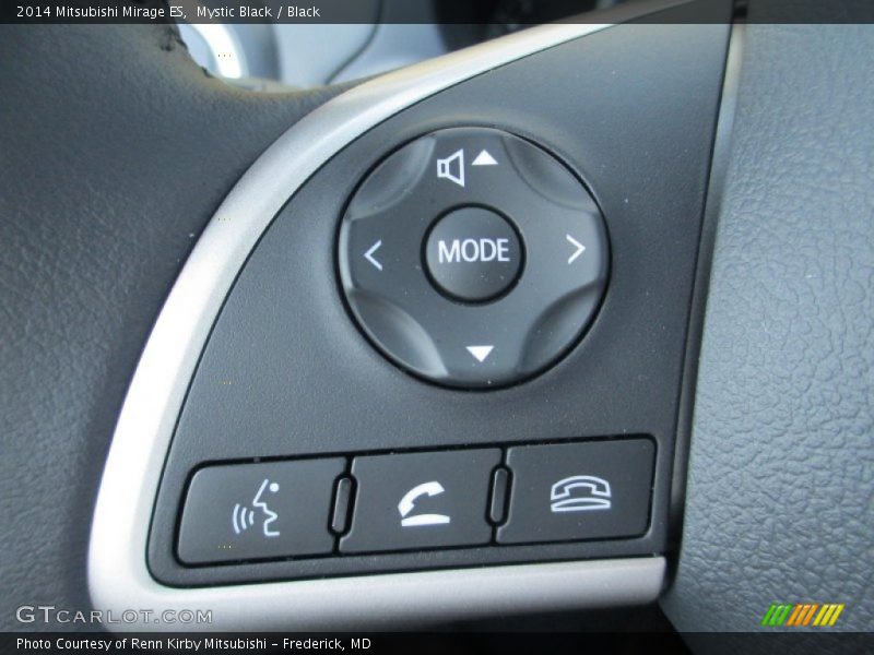 Mystic Black / Black 2014 Mitsubishi Mirage ES