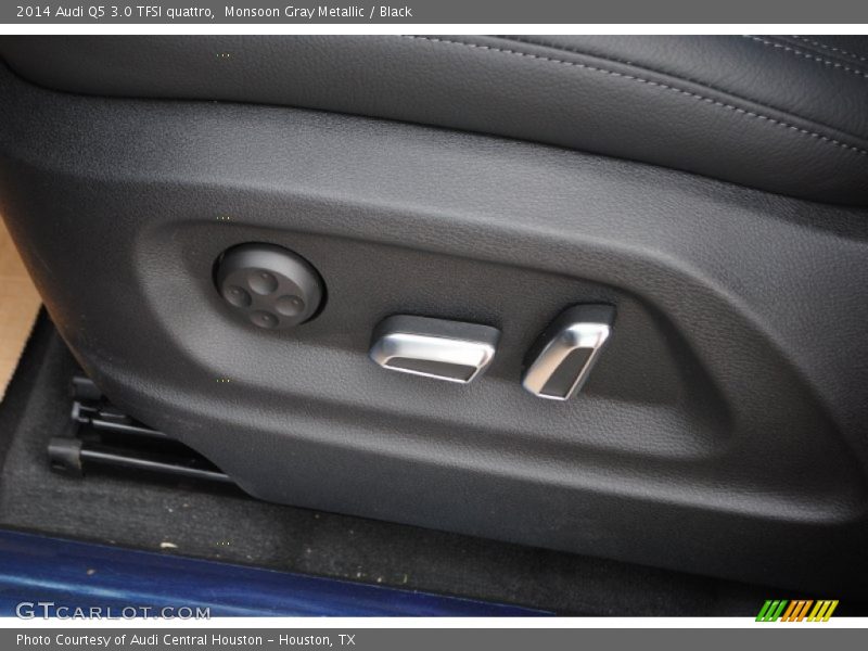 Monsoon Gray Metallic / Black 2014 Audi Q5 3.0 TFSI quattro