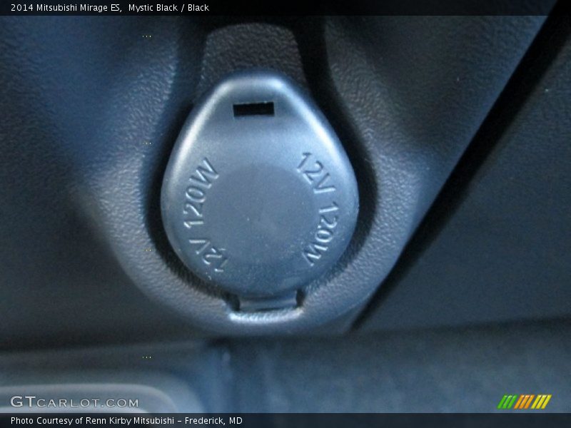 Mystic Black / Black 2014 Mitsubishi Mirage ES