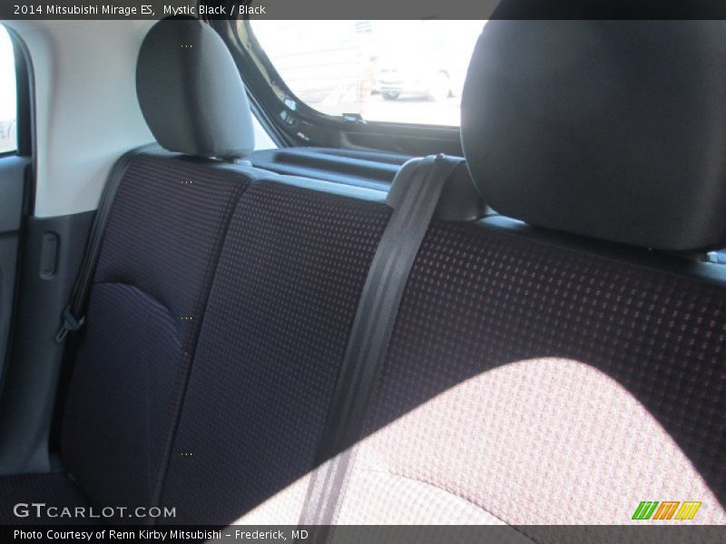 Mystic Black / Black 2014 Mitsubishi Mirage ES