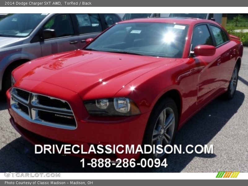 TorRed / Black 2014 Dodge Charger SXT AWD