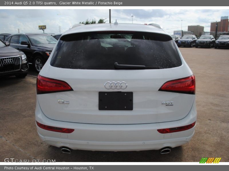 Glacier White Metallic / Pistachio Beige 2014 Audi Q5 2.0 TFSI quattro