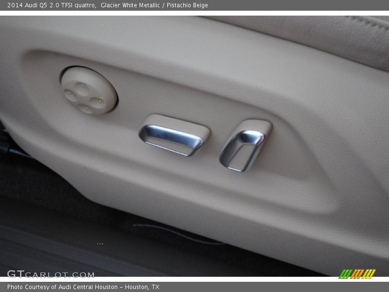 Glacier White Metallic / Pistachio Beige 2014 Audi Q5 2.0 TFSI quattro