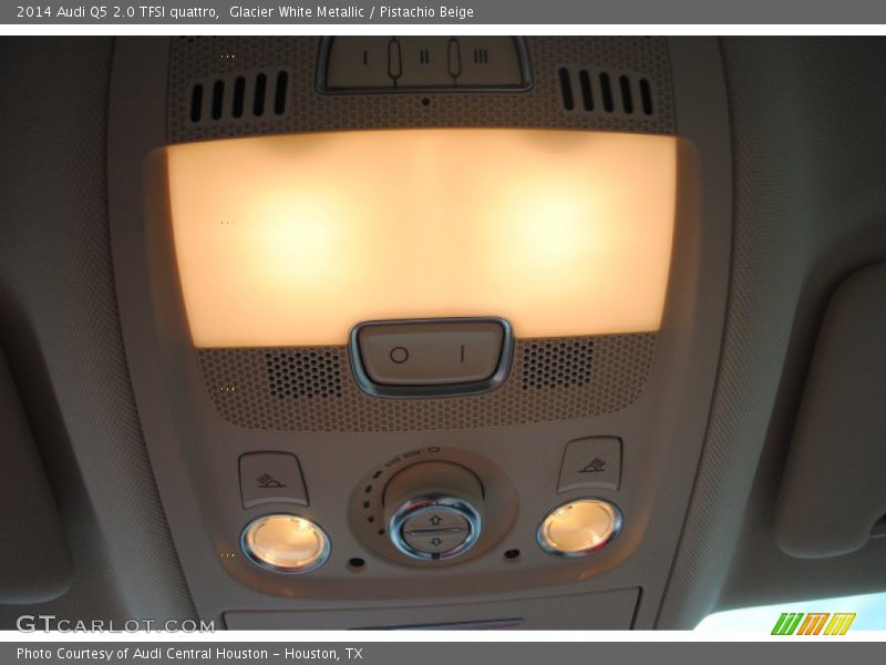 Glacier White Metallic / Pistachio Beige 2014 Audi Q5 2.0 TFSI quattro