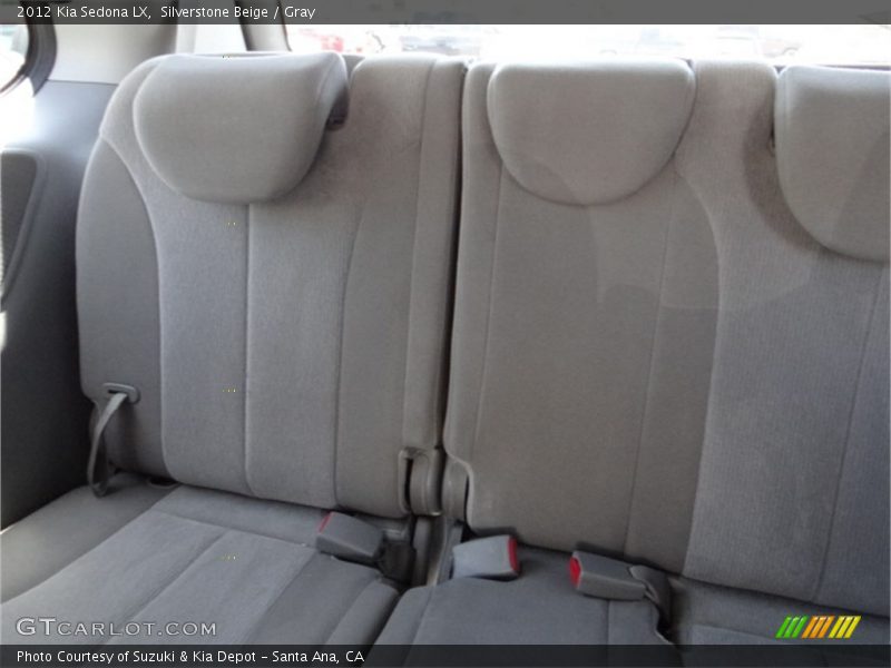 Silverstone Beige / Gray 2012 Kia Sedona LX
