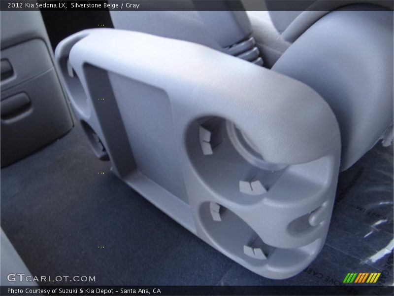 Silverstone Beige / Gray 2012 Kia Sedona LX