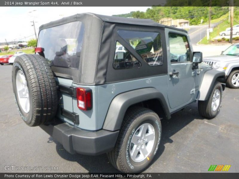 Anvil / Black 2014 Jeep Wrangler Sport 4x4