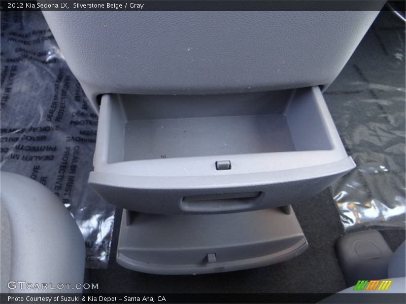 Silverstone Beige / Gray 2012 Kia Sedona LX