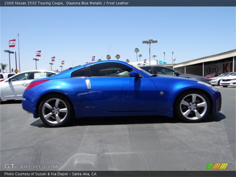 Daytona Blue Metallic / Frost Leather 2006 Nissan 350Z Touring Coupe