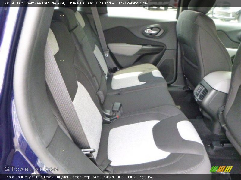 True Blue Pearl / Iceland - Black/Iceland Gray 2014 Jeep Cherokee Latitude 4x4
