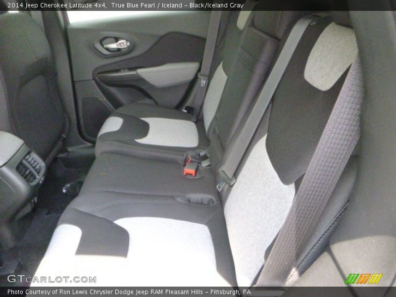 True Blue Pearl / Iceland - Black/Iceland Gray 2014 Jeep Cherokee Latitude 4x4