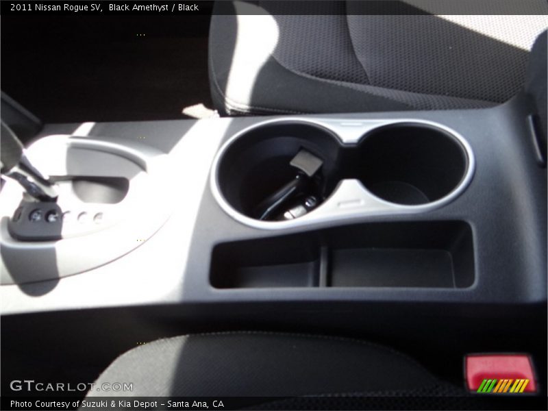 Black Amethyst / Black 2011 Nissan Rogue SV
