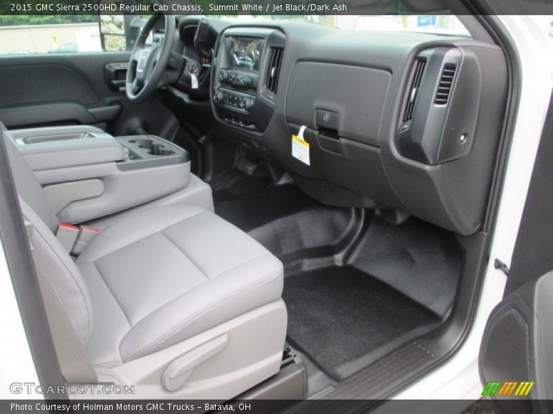 Front Seat of 2015 Sierra 2500HD Regular Cab Chassis