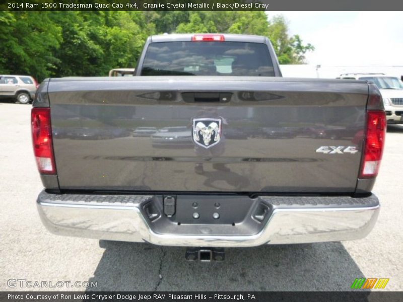 Granite Crystal Metallic / Black/Diesel Gray 2014 Ram 1500 Tradesman Quad Cab 4x4
