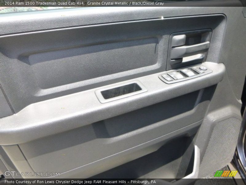 Granite Crystal Metallic / Black/Diesel Gray 2014 Ram 1500 Tradesman Quad Cab 4x4