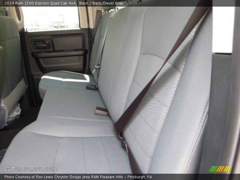Black / Black/Diesel Gray 2014 Ram 1500 Express Quad Cab 4x4