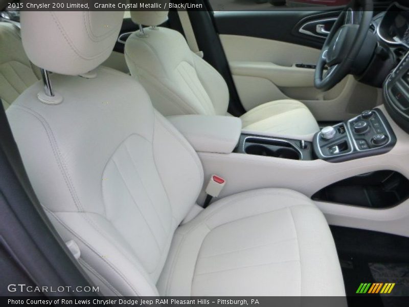 Granite Crystal Metallic / Black/Linen 2015 Chrysler 200 Limited