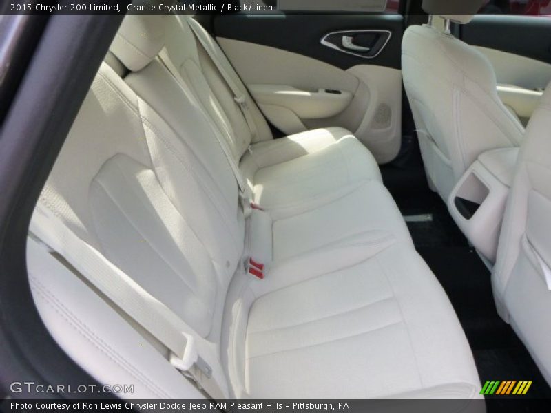 Granite Crystal Metallic / Black/Linen 2015 Chrysler 200 Limited