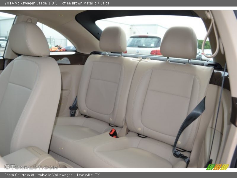 Toffee Brown Metallic / Beige 2014 Volkswagen Beetle 1.8T