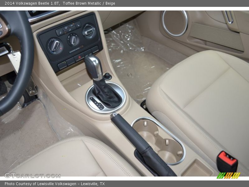 Toffee Brown Metallic / Beige 2014 Volkswagen Beetle 1.8T