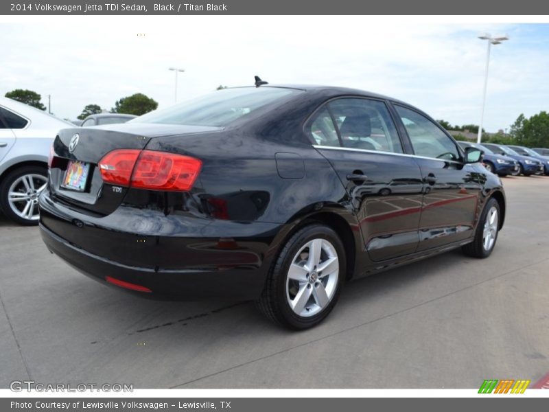 Black / Titan Black 2014 Volkswagen Jetta TDI Sedan